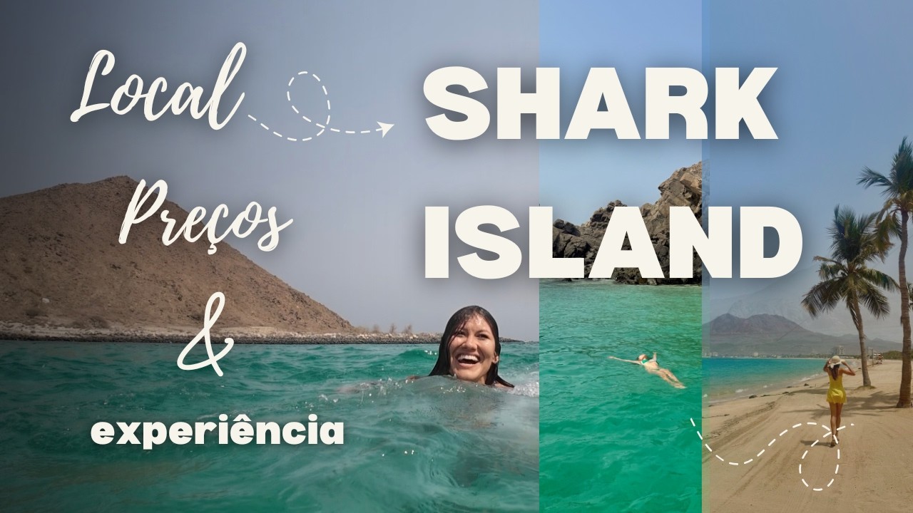 O caribe nos Emirados Árabes, pertinho de Dubai 🦈🏝️