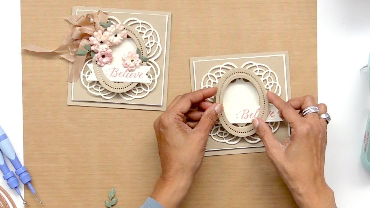 How to Create Beautiful Die Cut Frames with Becca Feeken | Spellbinders