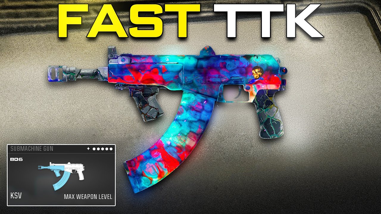 Эта *НОВАЯ* сборка KSV &mdash; МЕТА в WARZONE! 😍 (Лучшая расстановка классов KSV / комплектация)