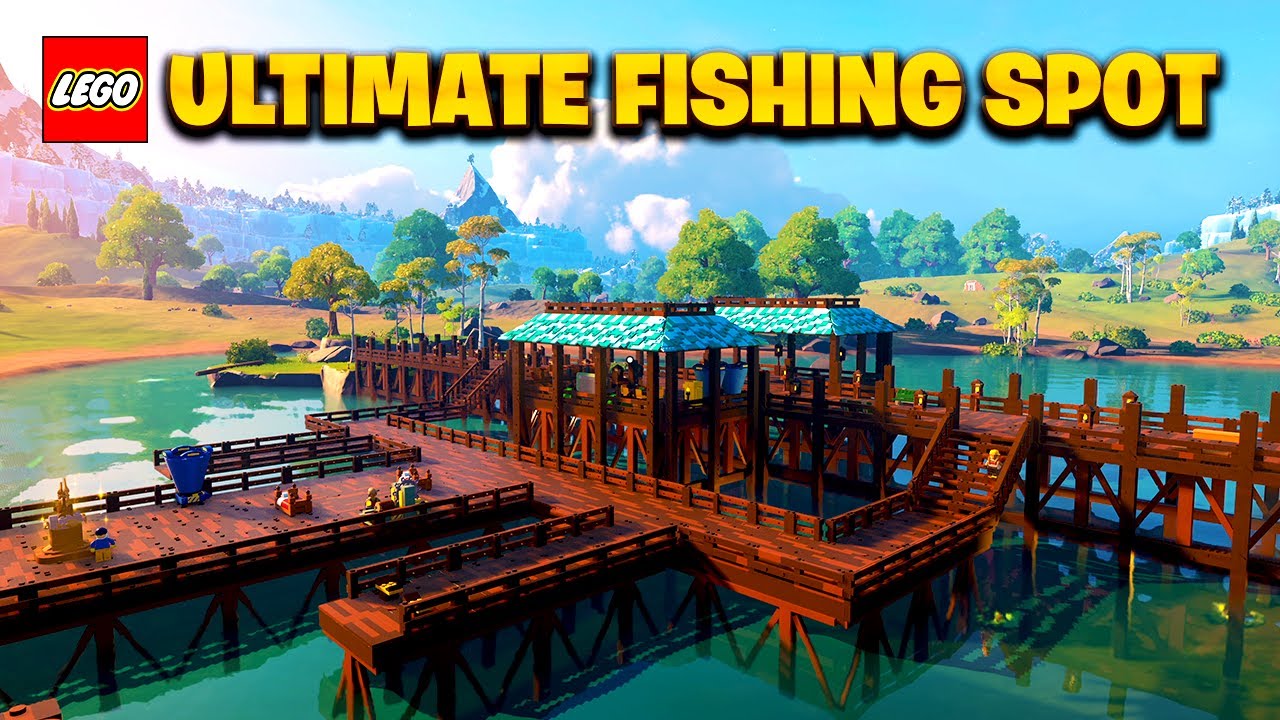 How to Build this ULTIMATE Fishing Spot in Lego Fortnite!
