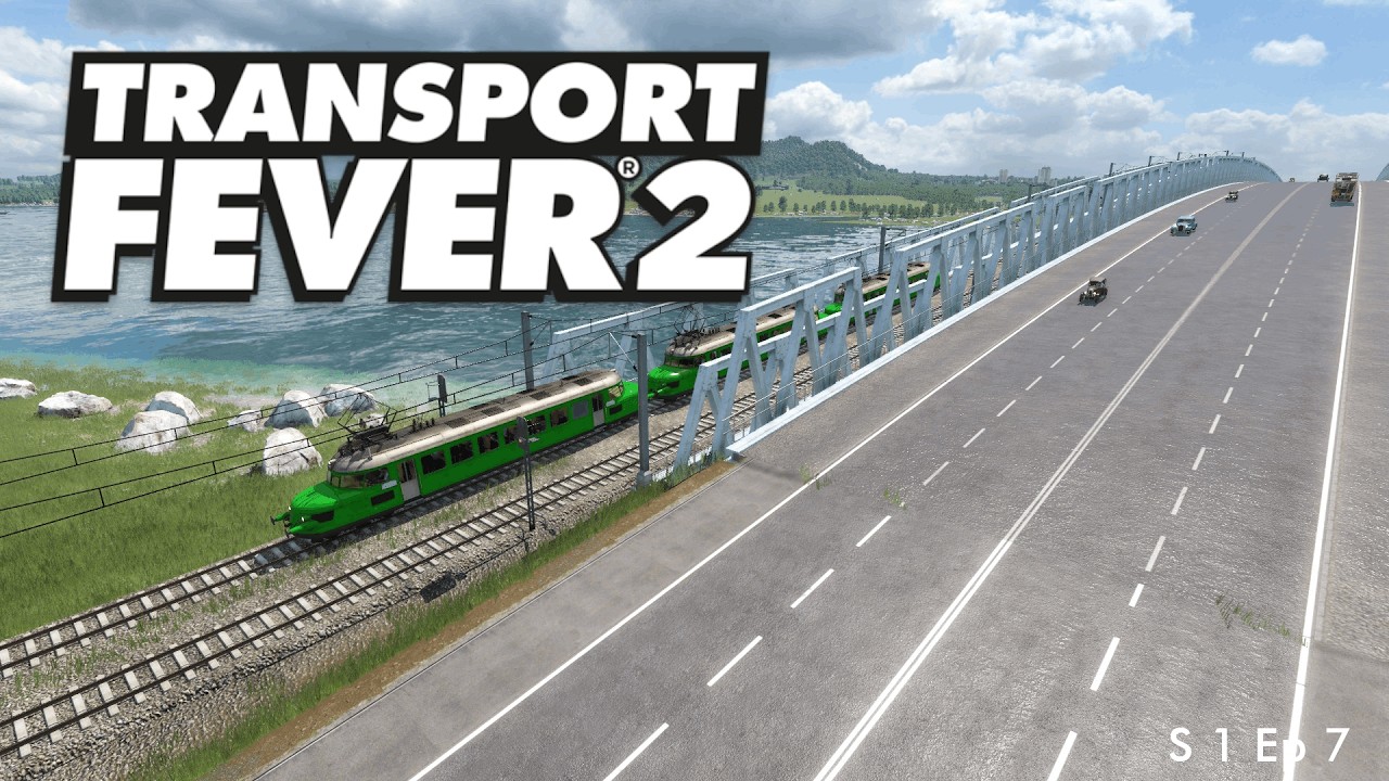 SAINGAN dari Jembatan SURAMADU! Mana yang lebih bagus? - Transport Fever 2 S 1 Ep 7