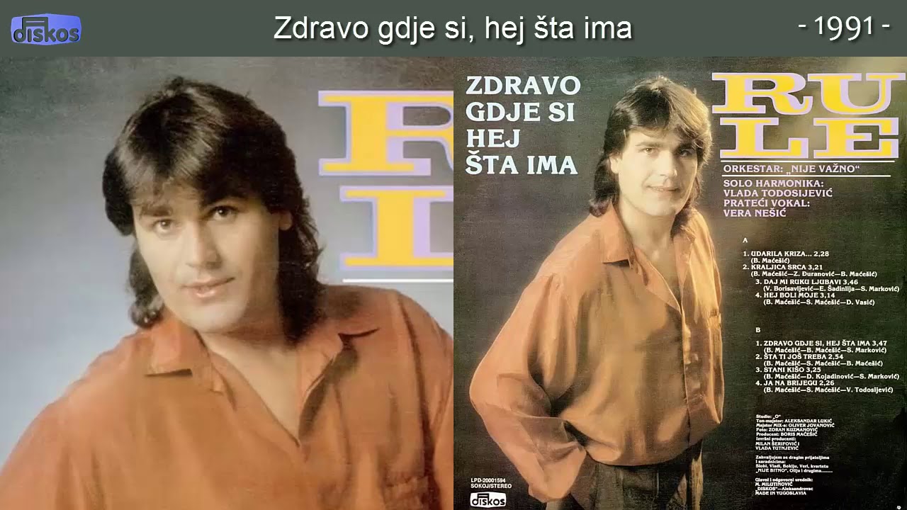 Rule - Zdravo gdje si, hej sta ima - (Audio 1991)