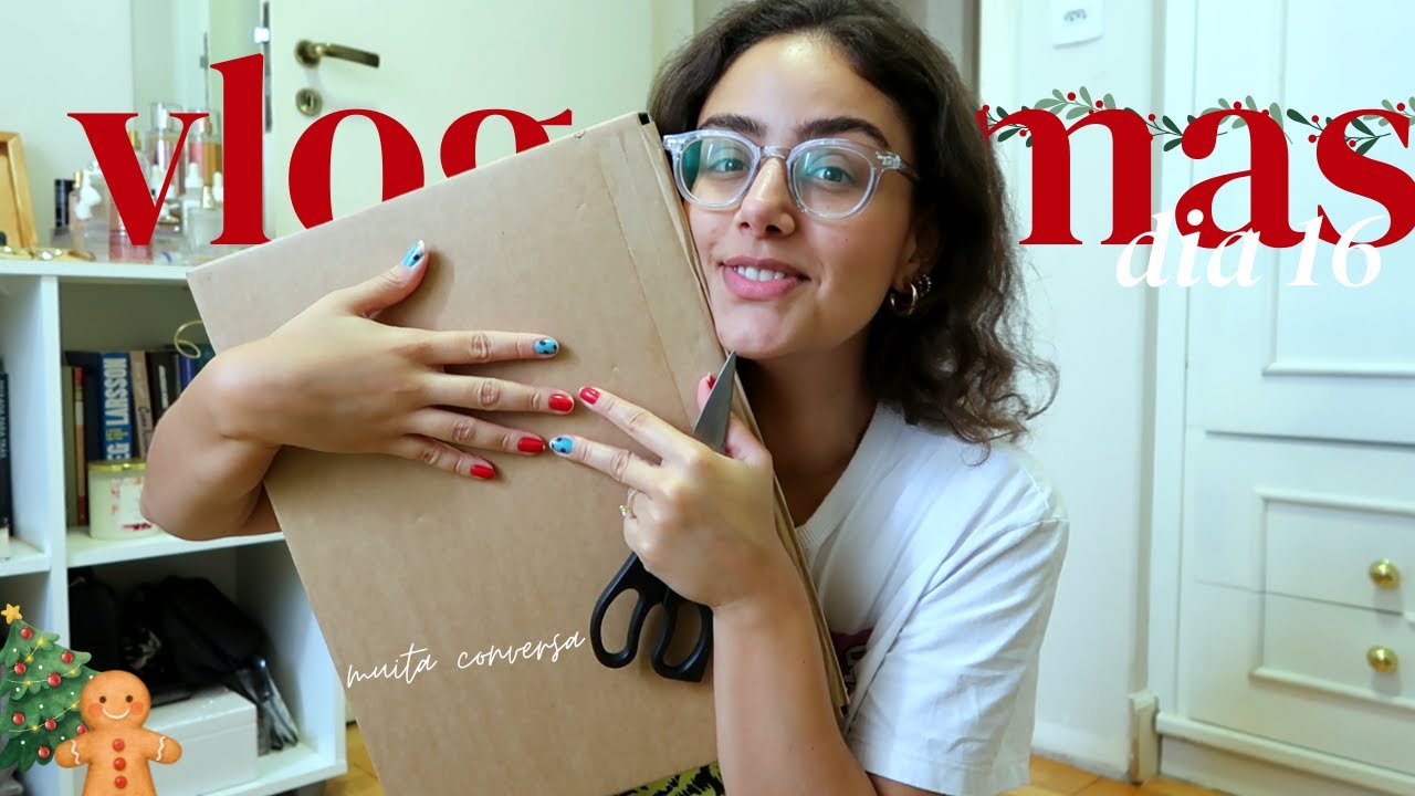 Crises de autoestima, arrumando o cabelo e vestidos novos . Vlogmas 16