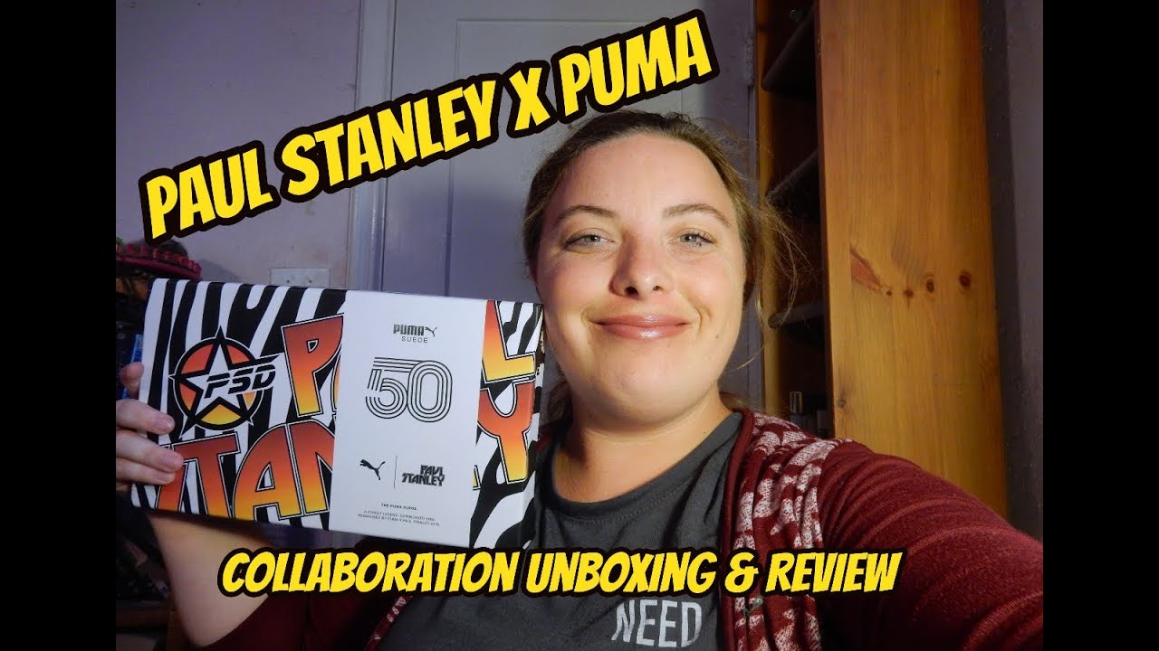 Paul Stanley x PUMA Collaboration Unboxing & Review Video | Jessica Bode