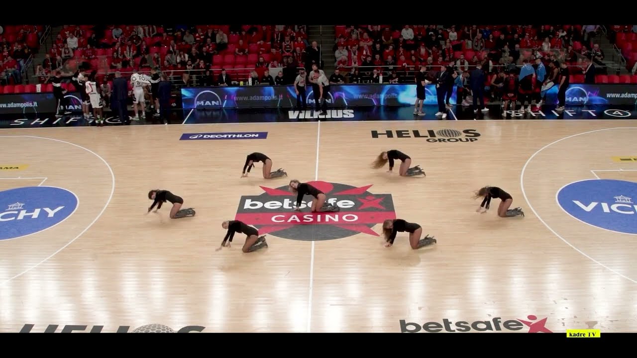 Vilniaus Lietuvos ryto šokėjos 2024 | 03 basketball Dance Team