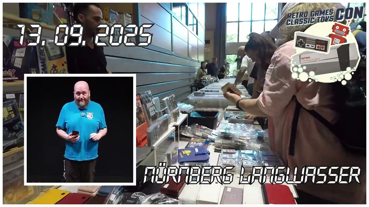 RetroGames.Con in N&uuml;rnberg (13.09.2025 im Gemeinschaftshaus Langwasser)