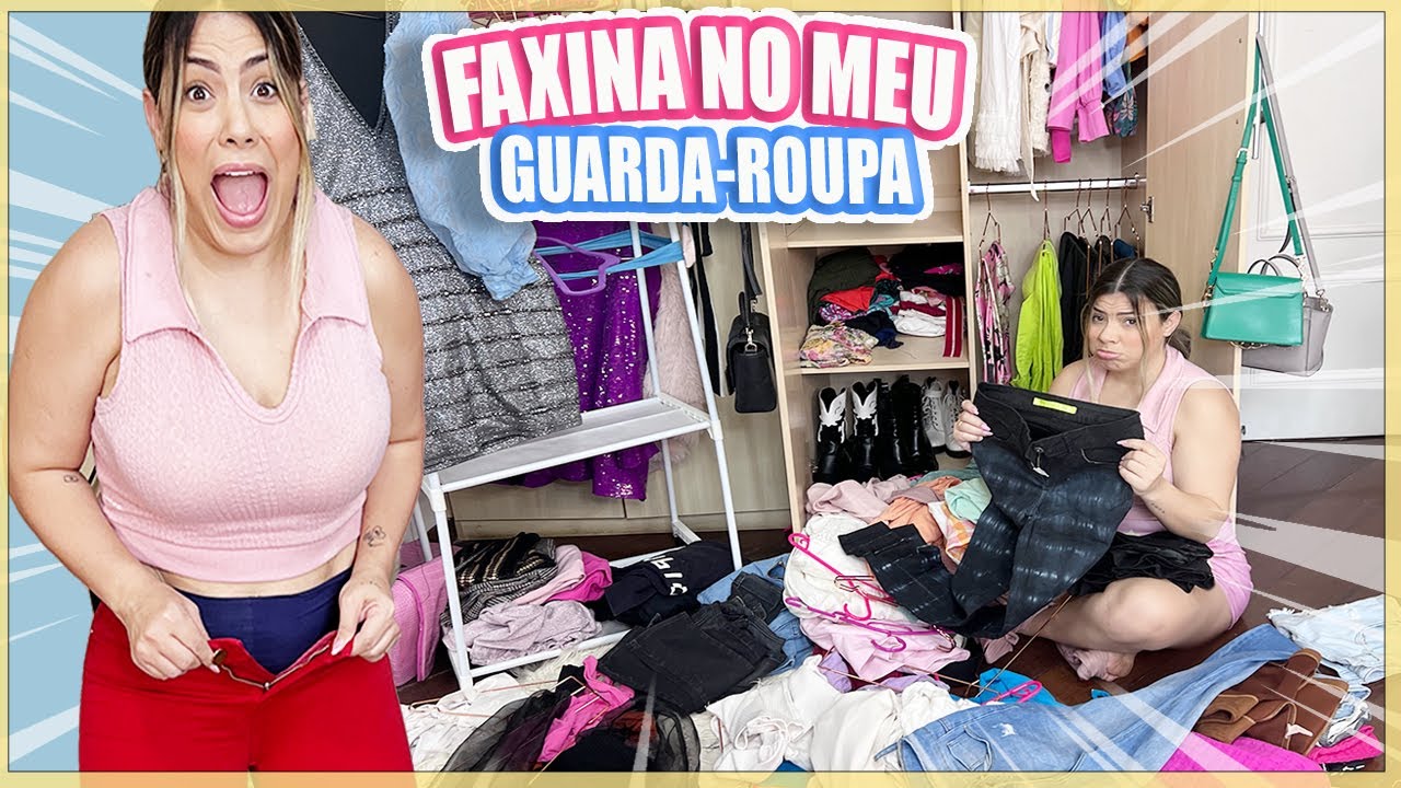 ORGANIZEI MEU GUARDA ROUPAS - PERDI QUASE TUDO :( | Kathy Castricini