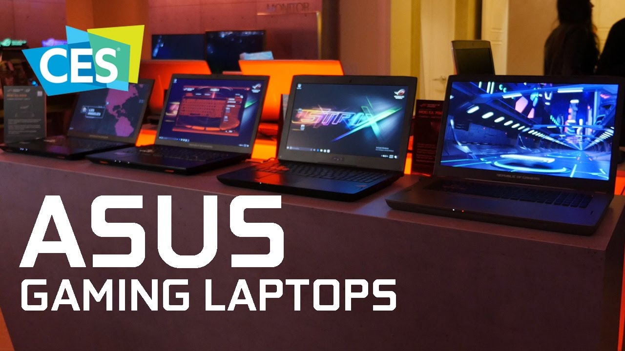 New GeForce-powered ROG gaming laptops! - CES 2017