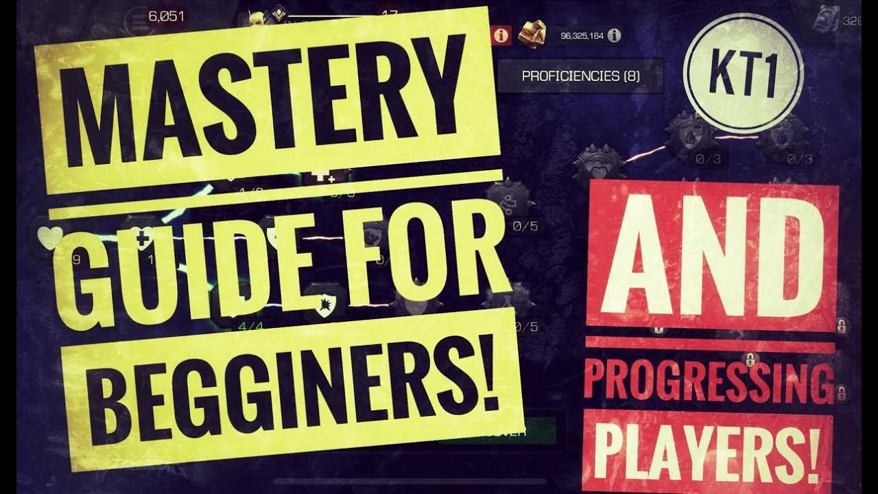 Mastery Guide For Beginners And Progressing Players! Marvel Contest Of Champions 2020!