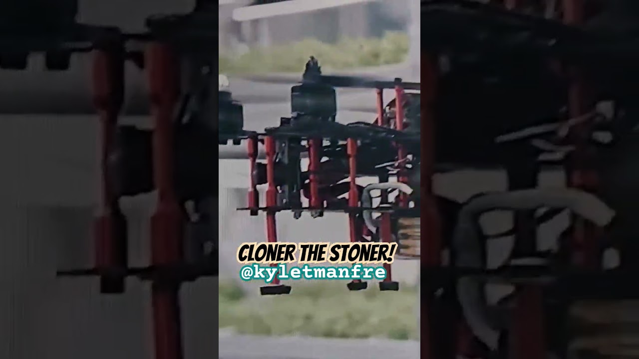 Cloner The Stoner! #stoner #cloning #howtogrowclones #weed #shorts #marijuana #weed #technology