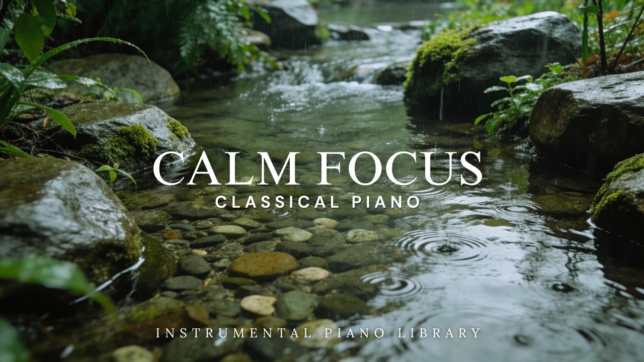 Calm Classical Piano Music for Deep Relaxation & Focus