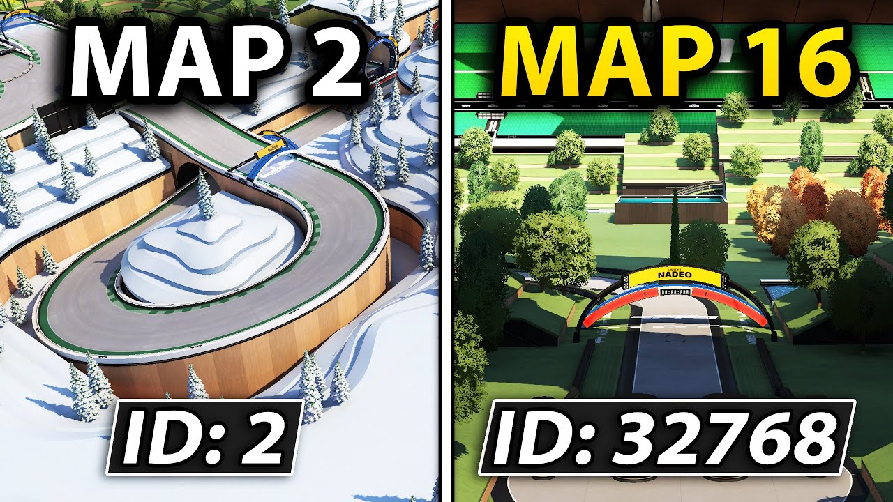 Trackmania, but the Map Number Doubles Every Time