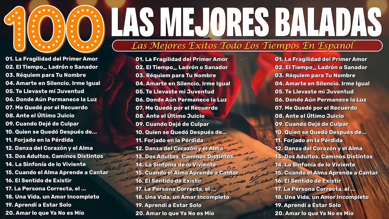 Viejitas Pero Bonitas que Acarician el Recuerdo - 100 Baladas Mejores Clásicos Románticas