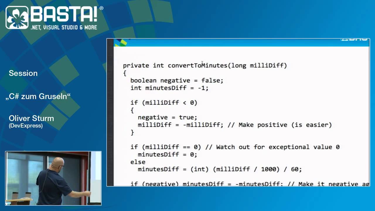 C# zum Gruseln | Oliver Sturm