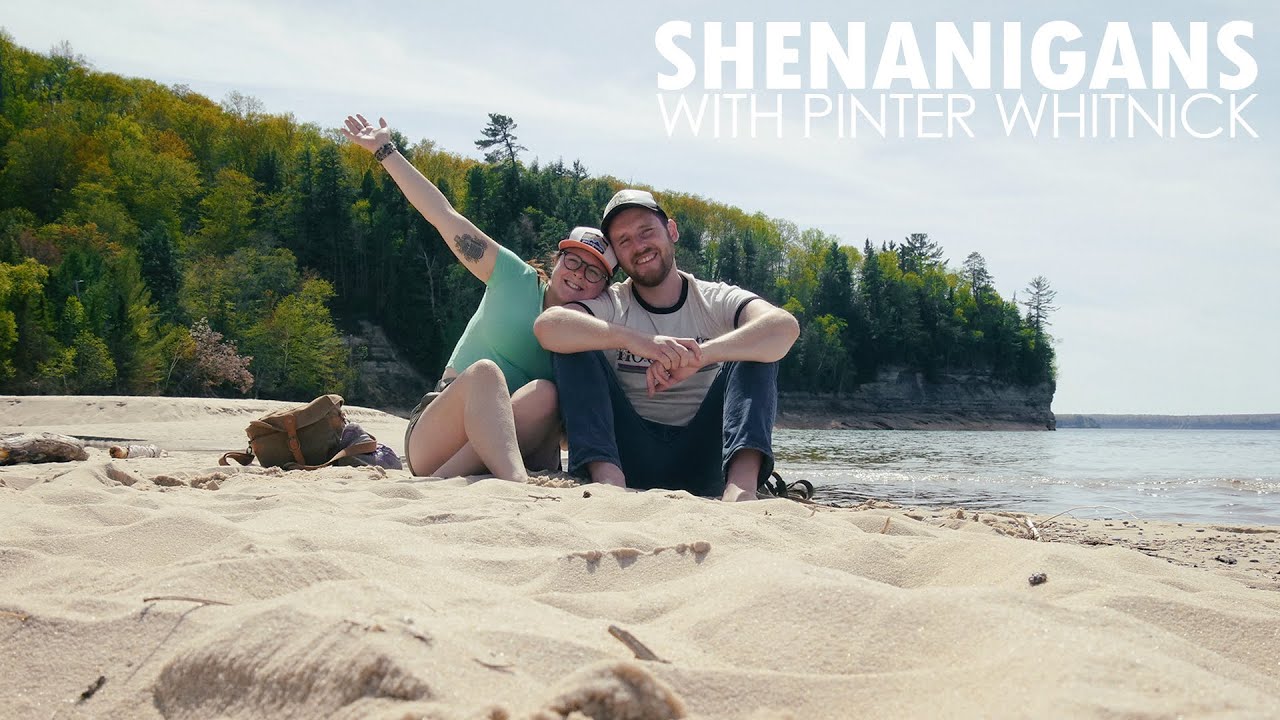 Hiking in Michigan's Upper Peninsula | Shenanigans with Pinter Whitnick