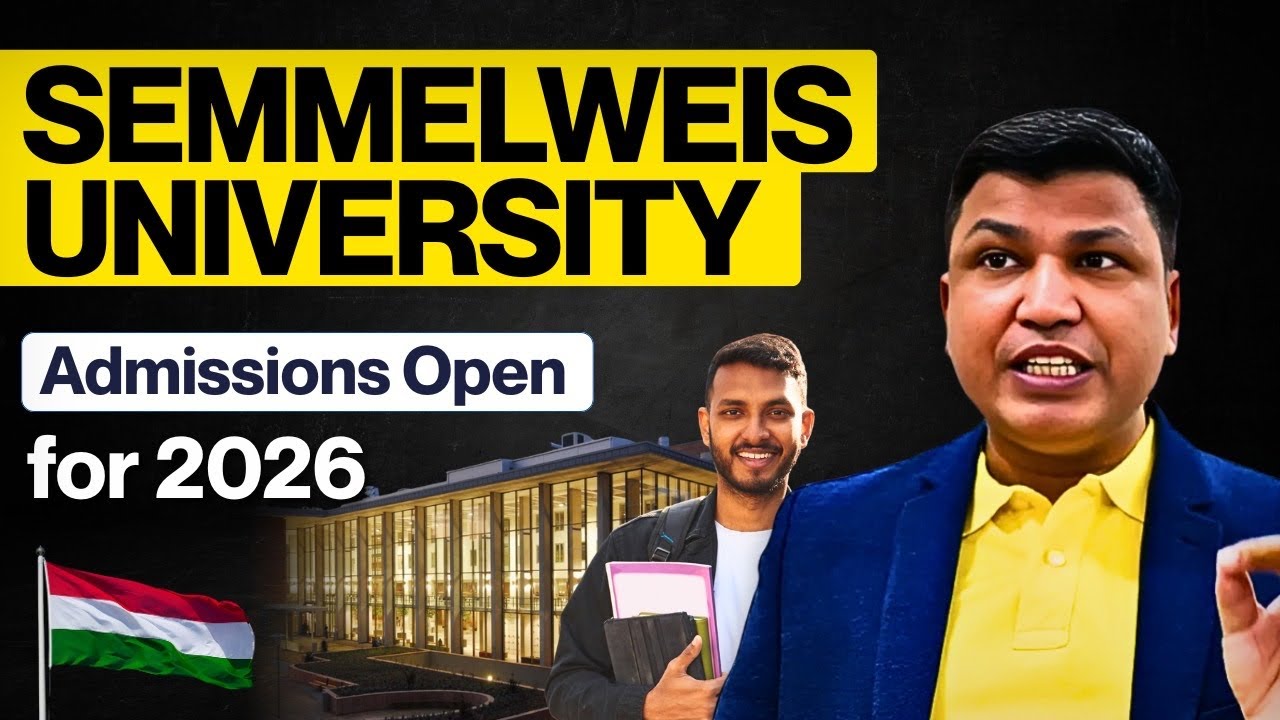 Semmelweis University MBBS / Medicine Admissions open #studyinhungary #semmelweis