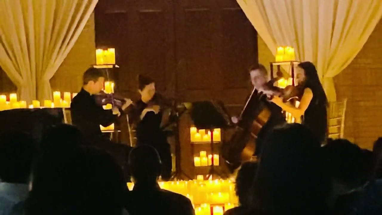 🇺🇸Washington DC⛪️St. Francis Hall🕯️Candlelight Concert🎼Best of Joe Hisaishi🎻