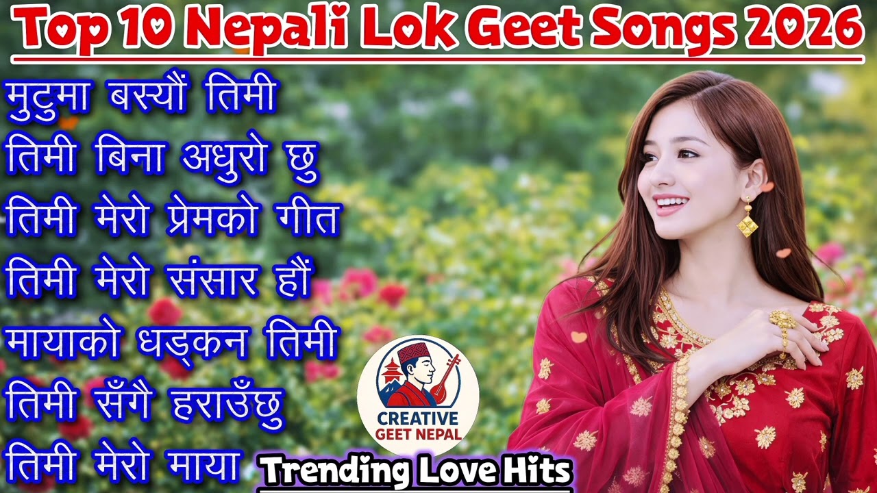 Top 10 Nepali Lok Geet Songs  | Viral Nepali Lok Dance Songs 2026 | Trending Nepali Folk Dance Songs