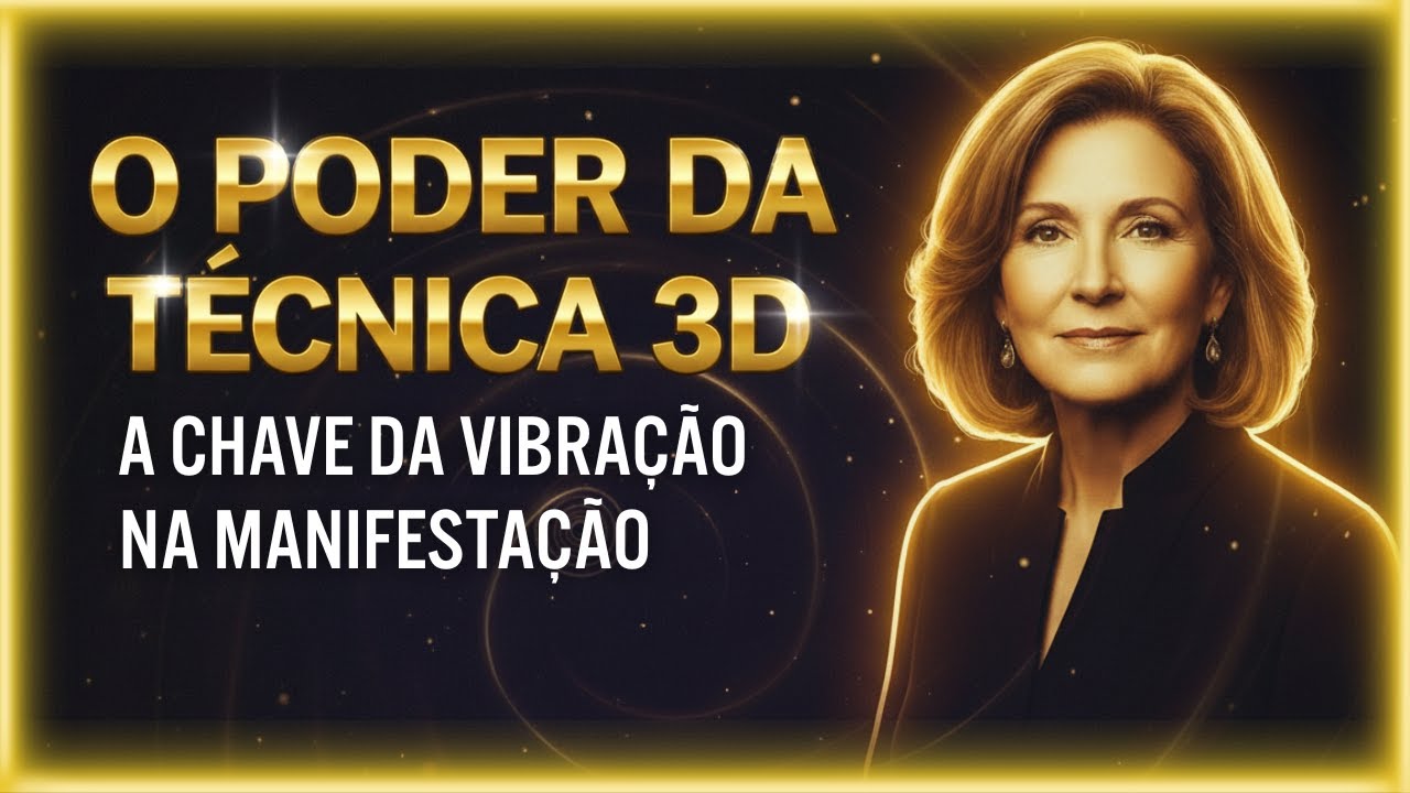 O SEGREDO 3D DE ABRAHAM HICKS: O Jeito MAIS RÁPIDO de Manifestar TUDO (Lei da Atração) VOZ HUMANA