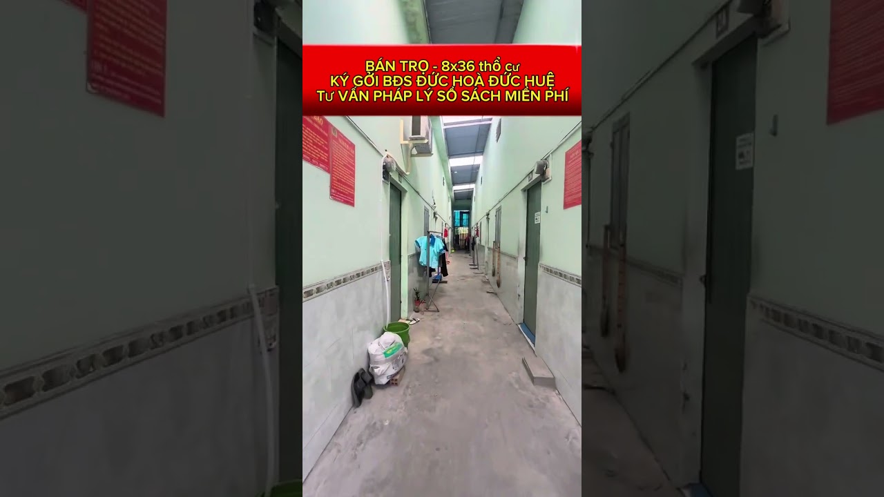 BÁN CẶP TRỌ HUYỆN ĐỨC HOÀ- GIÁ NGÔP