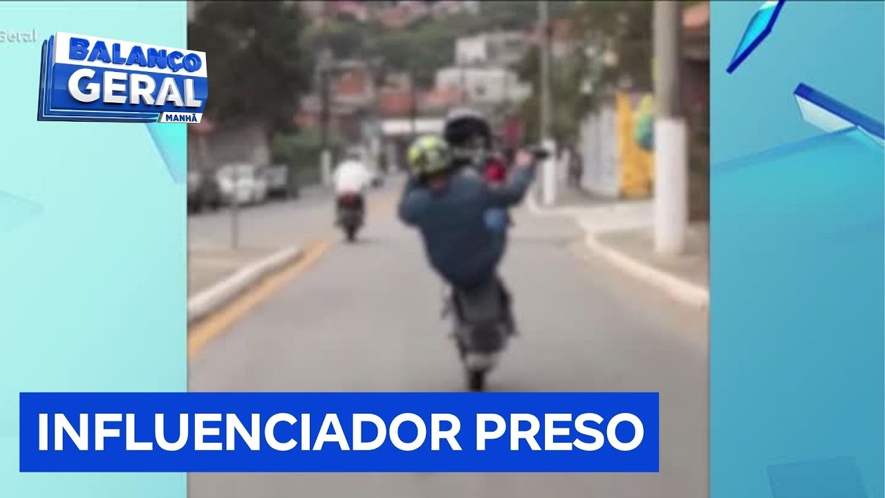 Influenciador que organizava rolezinhos de moto é preso em São Paulo