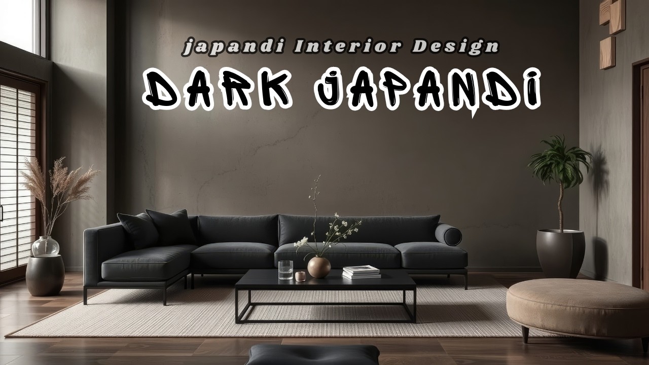 Dark Japandi Interior Design  Cozy Minimalist Luxury for Modern Homes