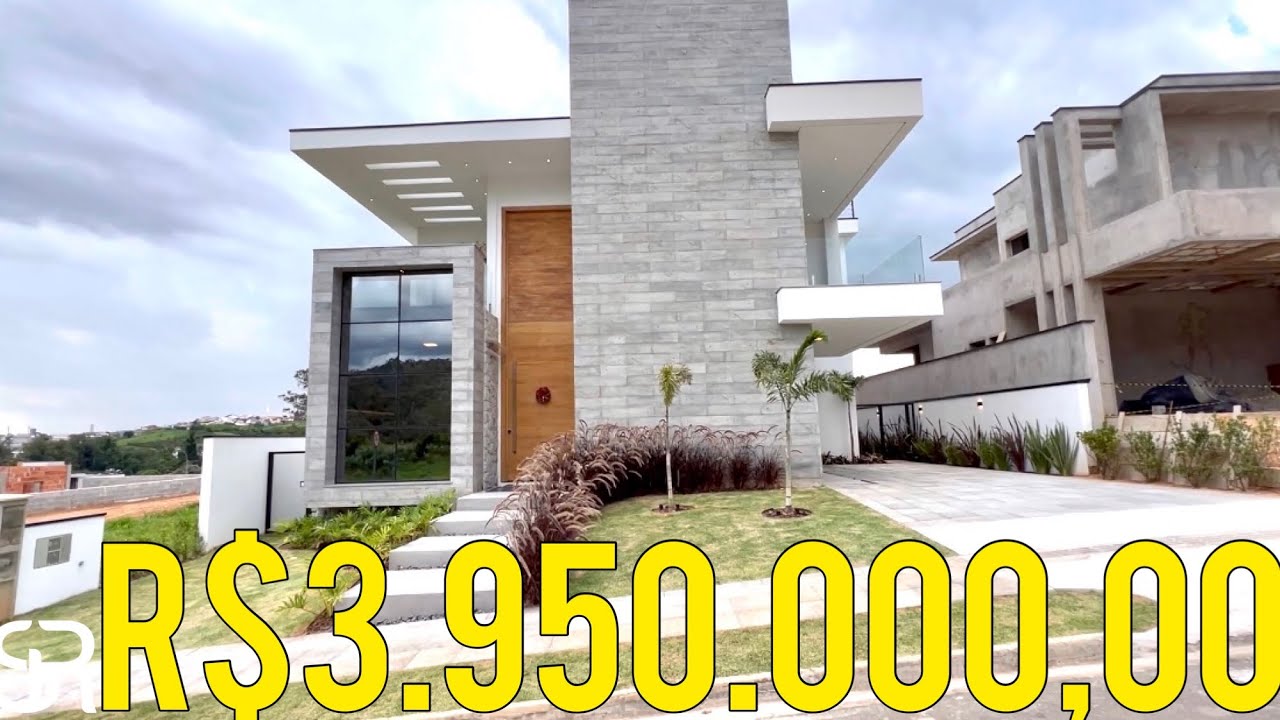EXCLUSIVA CASA CONTEMPORÂNEA COM 04 SUÍTES A VENDA