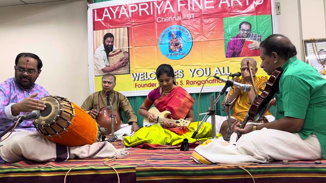 Mandolin Nidhi Hariharan Bhairavi Varnam 