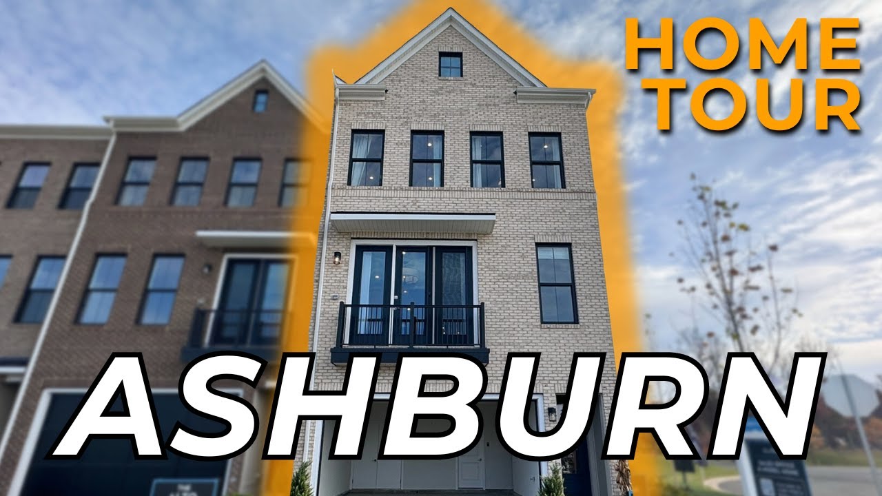 Inside the 2500 sqft Rayleigh townhome model in Brambleton, Virginia | Van Metre | WEST PARK III