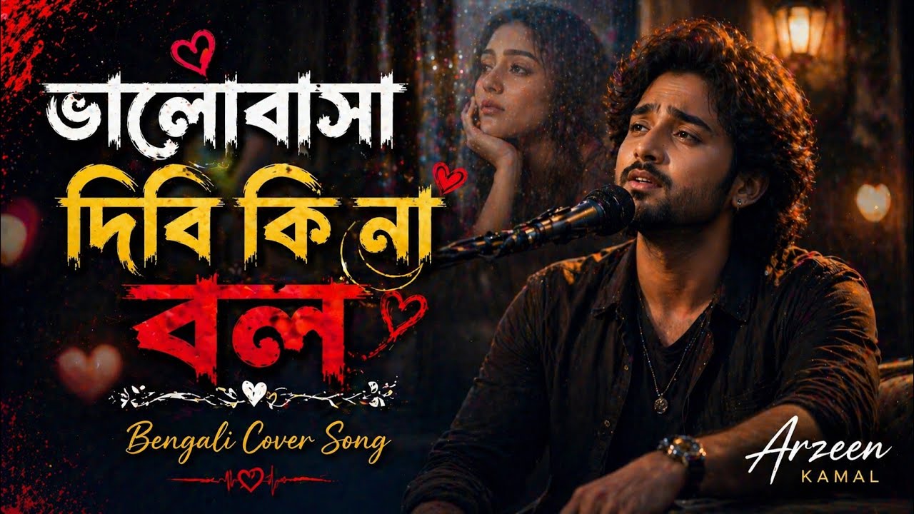 Bhalobasha Dibi Kina bol | ভালোবাসা দিবি কিনা বল | Bengali Cover Song | Arzeen Kamal |#Bonggaan