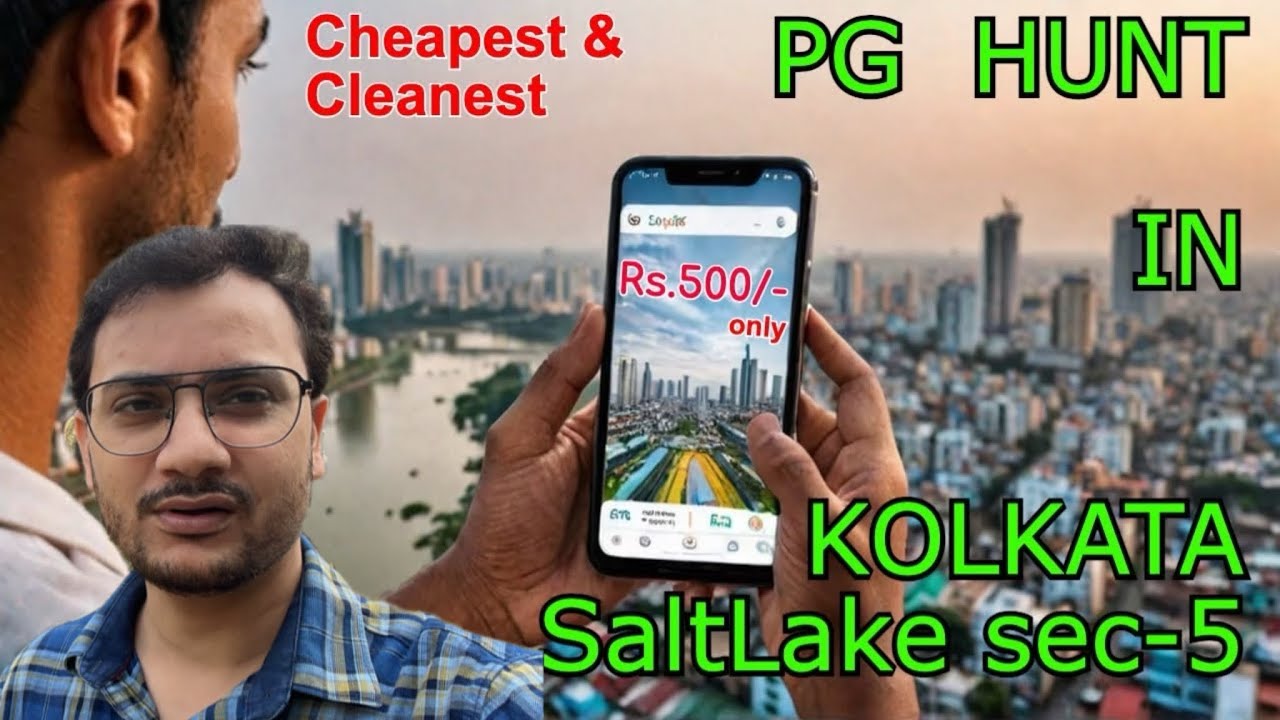 How to find PG in Kolkata | PG near Saltlake sector 5 | PG Rent & Best PG @RajanShiwaniVlogs