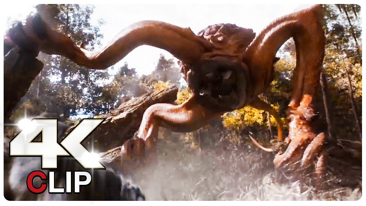 Predator Vs Alien Tentacle Monster Fight Scene | PREDATOR BADLANDS (NEW 2025) MOVIE CLIP 4K