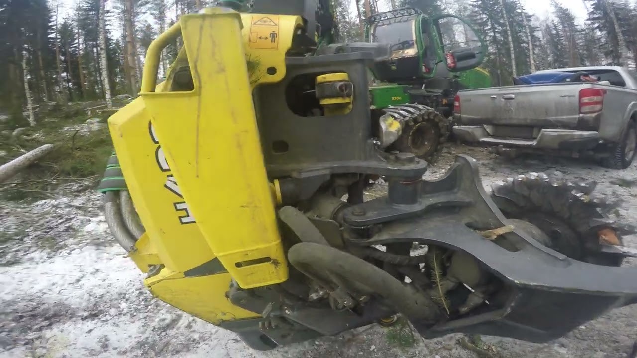 koneen päivottäis huolto John Deere 1170g osa 1