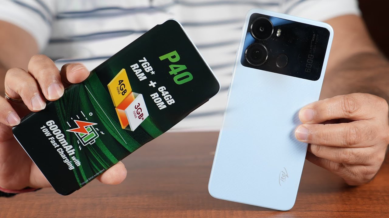 itel P40 review - Budget Smartphone with 6000 mAh battery and 6.6