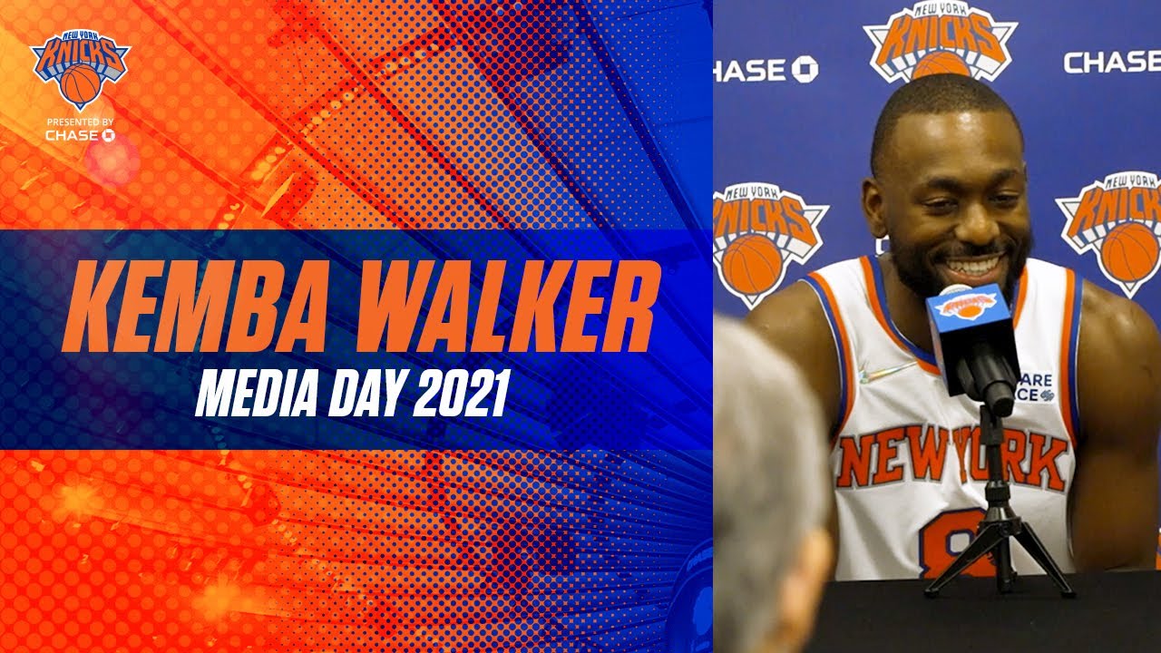 Knicks Media Day 2021 | Kemba Walker
