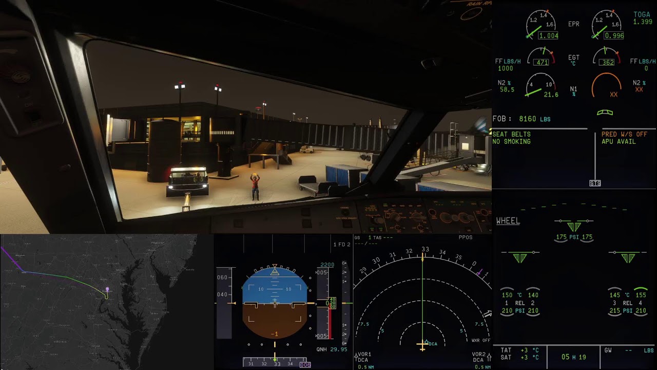 United Virtual A320 OPS | KSFO-CYYC-KORD-KDCA