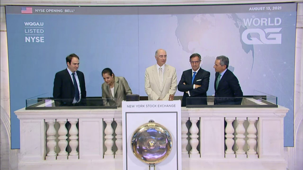 World Quantum Growth Acquisition Corp. (NYSE: WQGA.U) Rings The Opening Bell&reg;