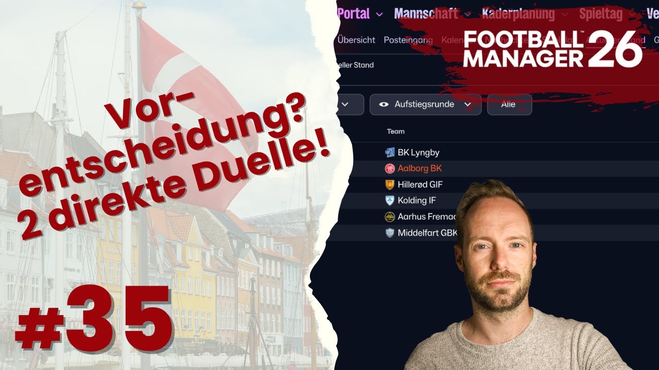 Lets Play Football Manager 26 | Karriere #35 - Vorentscheidung möglich? Zwei direkte Duelle!