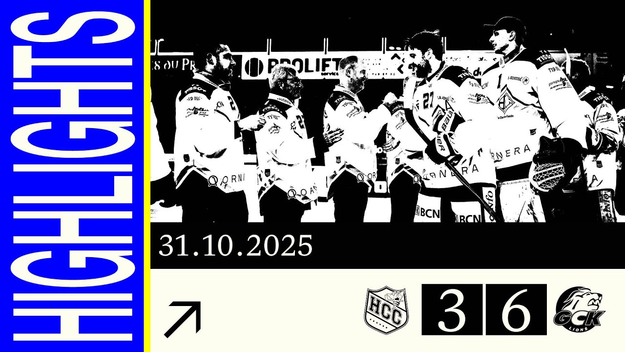 HC La Chaux-de-Fonds vs. GCK Lions | Highlights - 30.11.2025