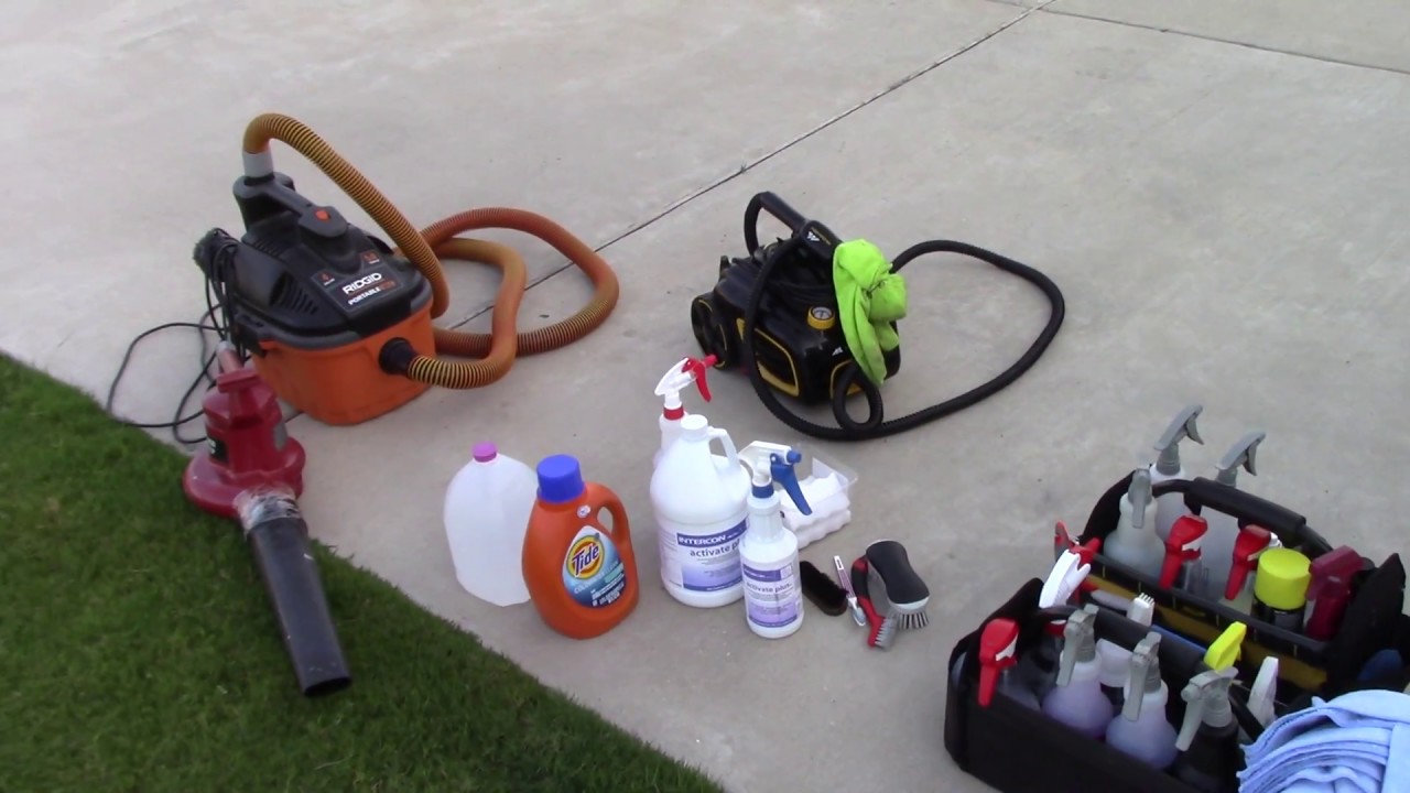 Smoke Removal In A Car - Tools & Chemicals Needed For Amazing Results!