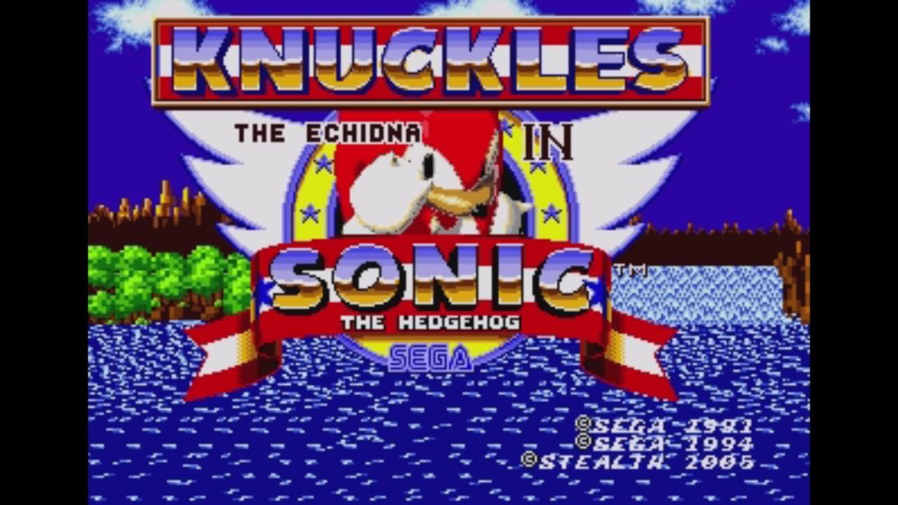 Sonic Hack Longplay - Knuckles in Sonic 1 (Sonic Blast Style)