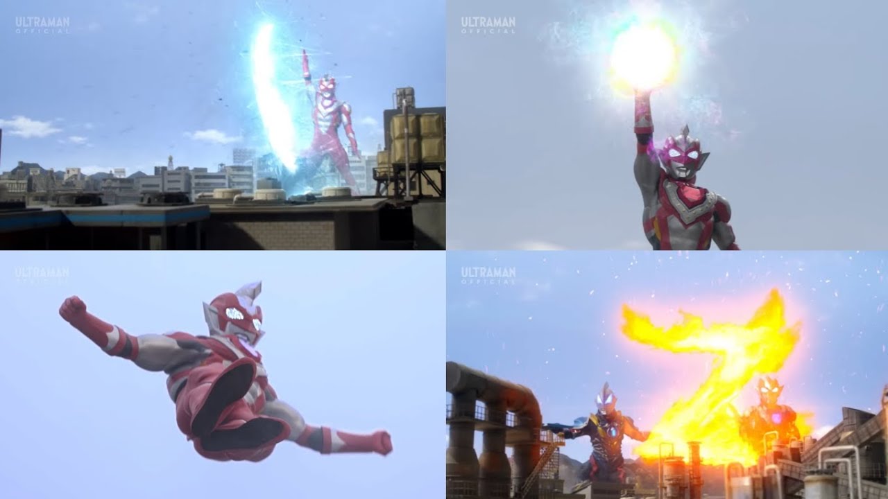 Ultraman Z Beta Smash All Technique
