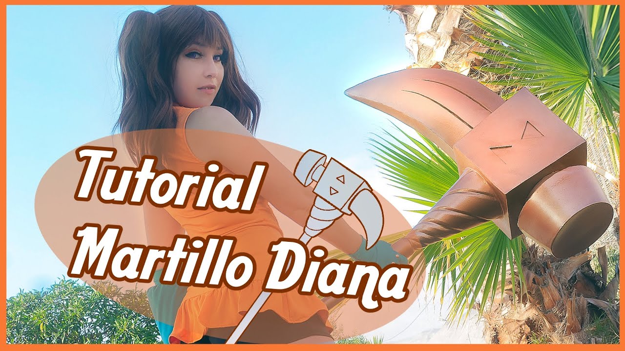 Tutorial Martillo Diane 🔨 - Accesorios cosplay prop