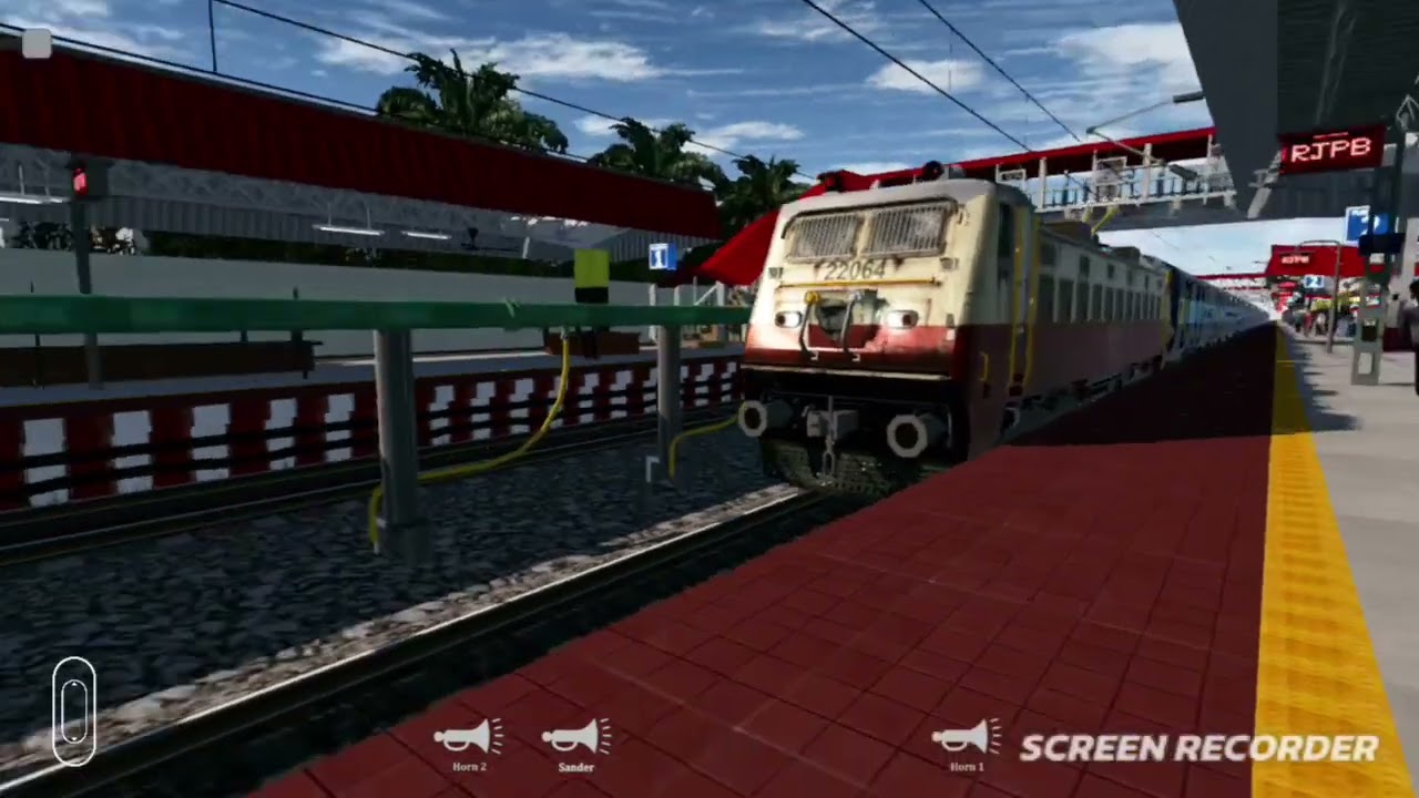 Railway simulator India|1st Beta update playing