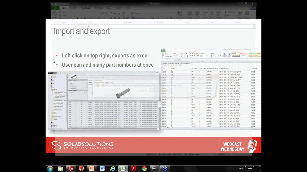 Configuring the SolidWorks Toolbox