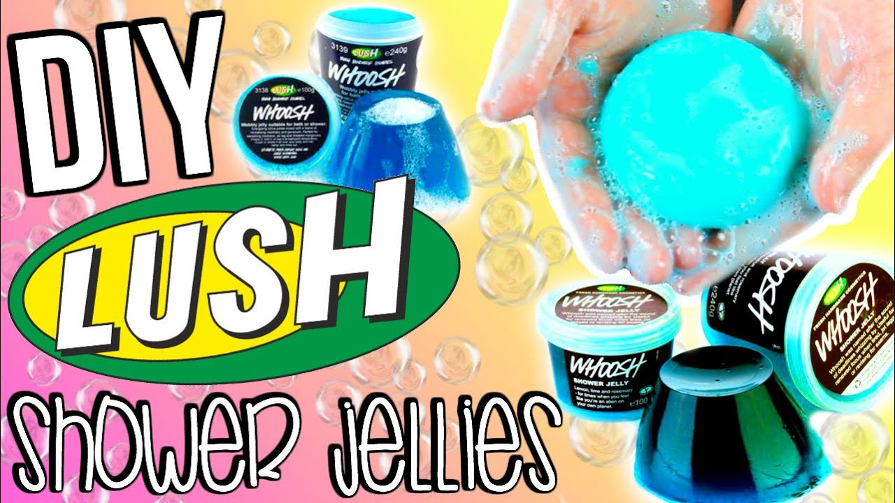 LUSH SHOWER JELLY своими руками | Как приготовить Lush Shower Jellies!! Лучший рецепт!
