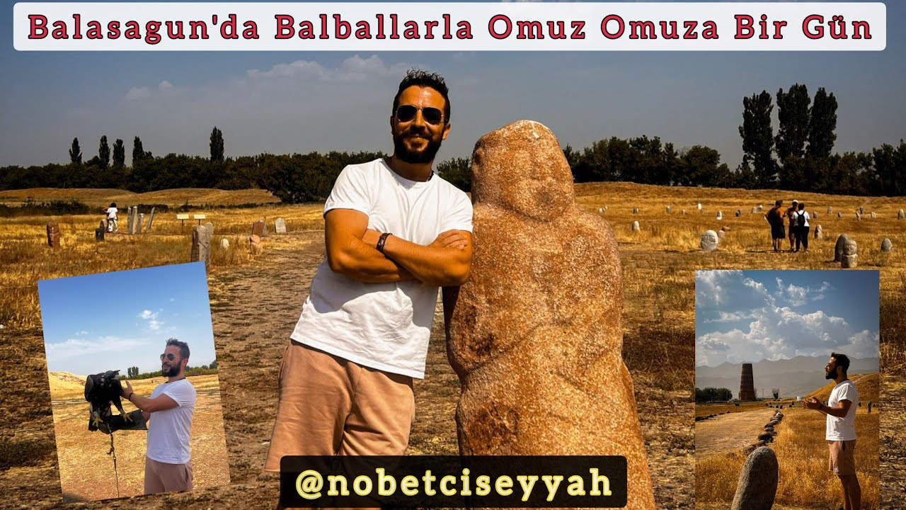Kırgızistan'dan Kazakistan'a Geçiş. Tokmok'da (Balasagun) Karahanlılardan Kalan Balbalları Temaşa.