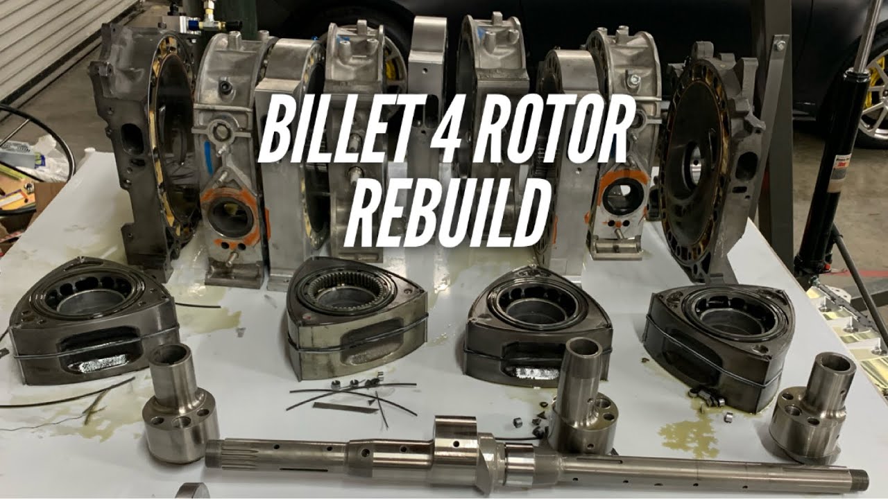 Rebuilding the AWD Billet 4 Rotor! Shes ready for BOOST!