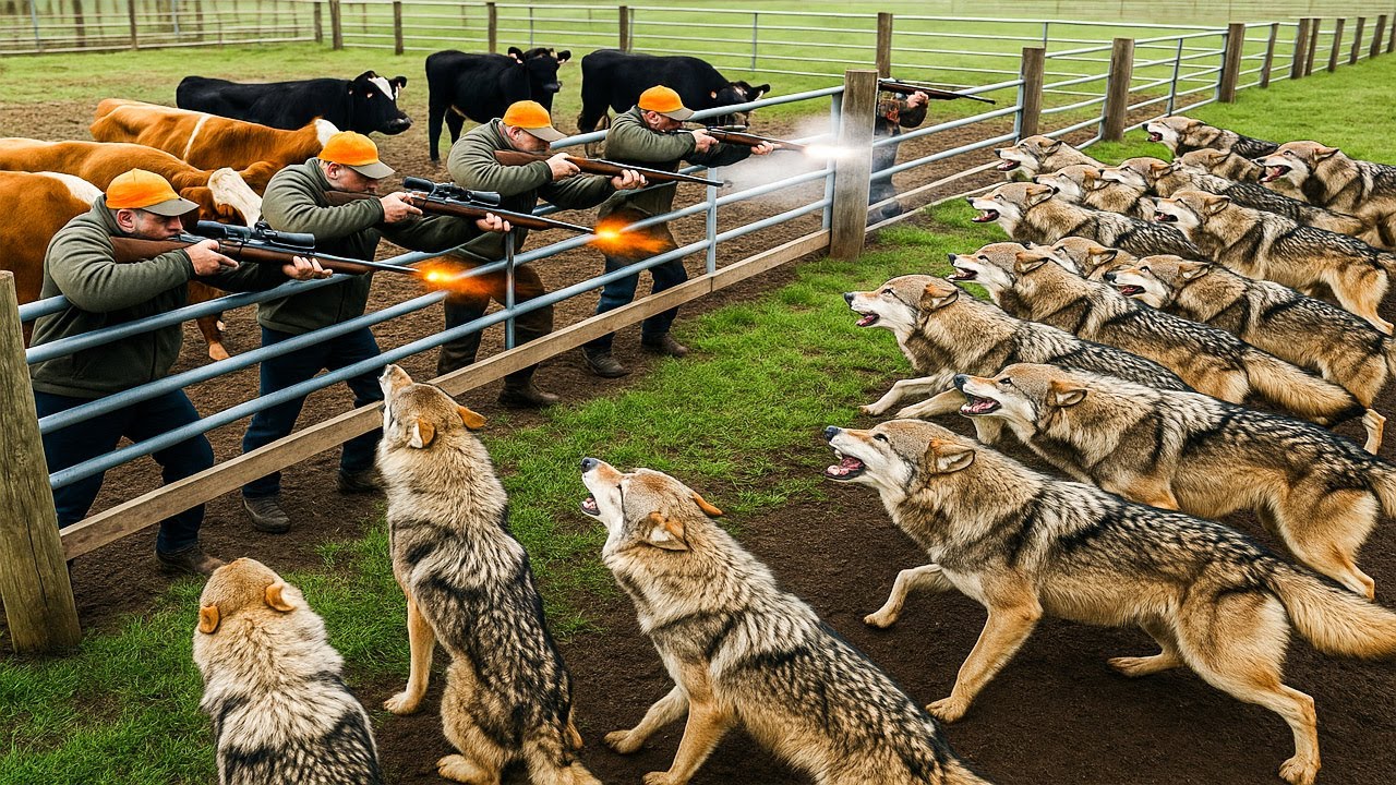 Unfassbar! J&auml;ger treffen auf ein riesiges Rudel wilder Kojoten 🐺🔥