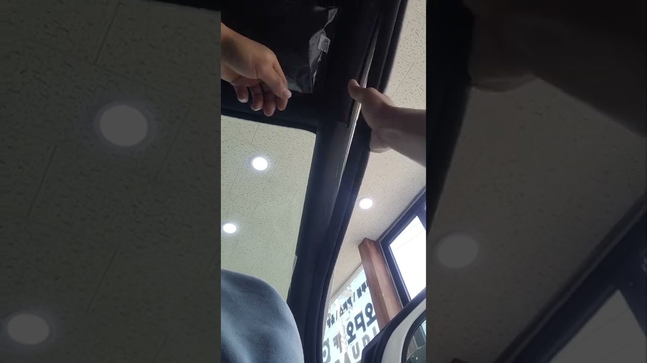 hyundai & kia  a pillar trim removal